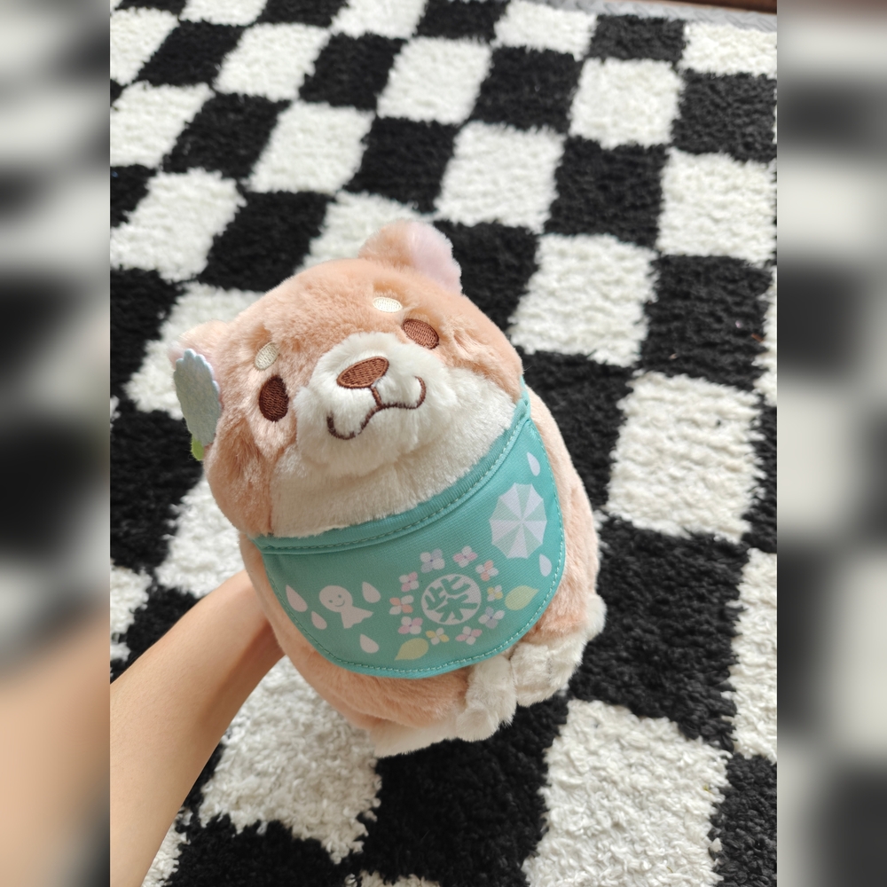 Mochi Shiba Sakura Mascot